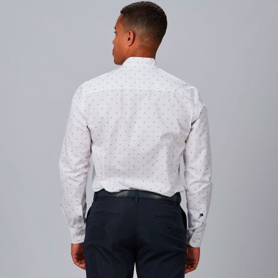 Camisa laboral hombre estampada giuseppe Garys 260029