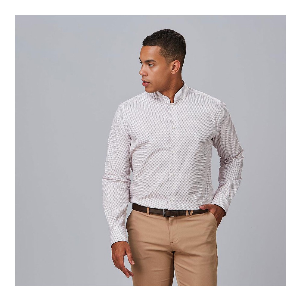 Camisa de trabajo hombre slim fit vito Garys 260028 Blanca