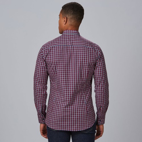 Camisa de trabajo hombre cuadros rojo Garys 260025