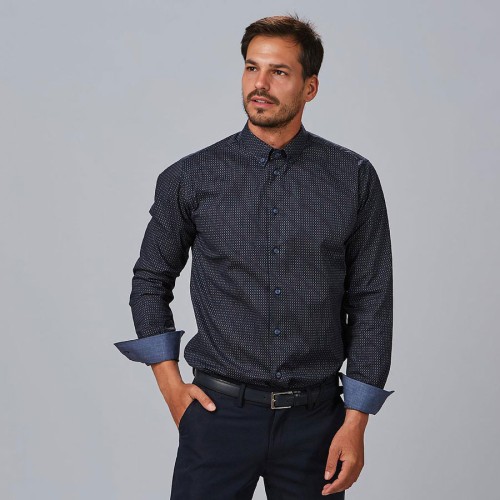 Camisa de trabajo hombre slim fit nino Garys 260026