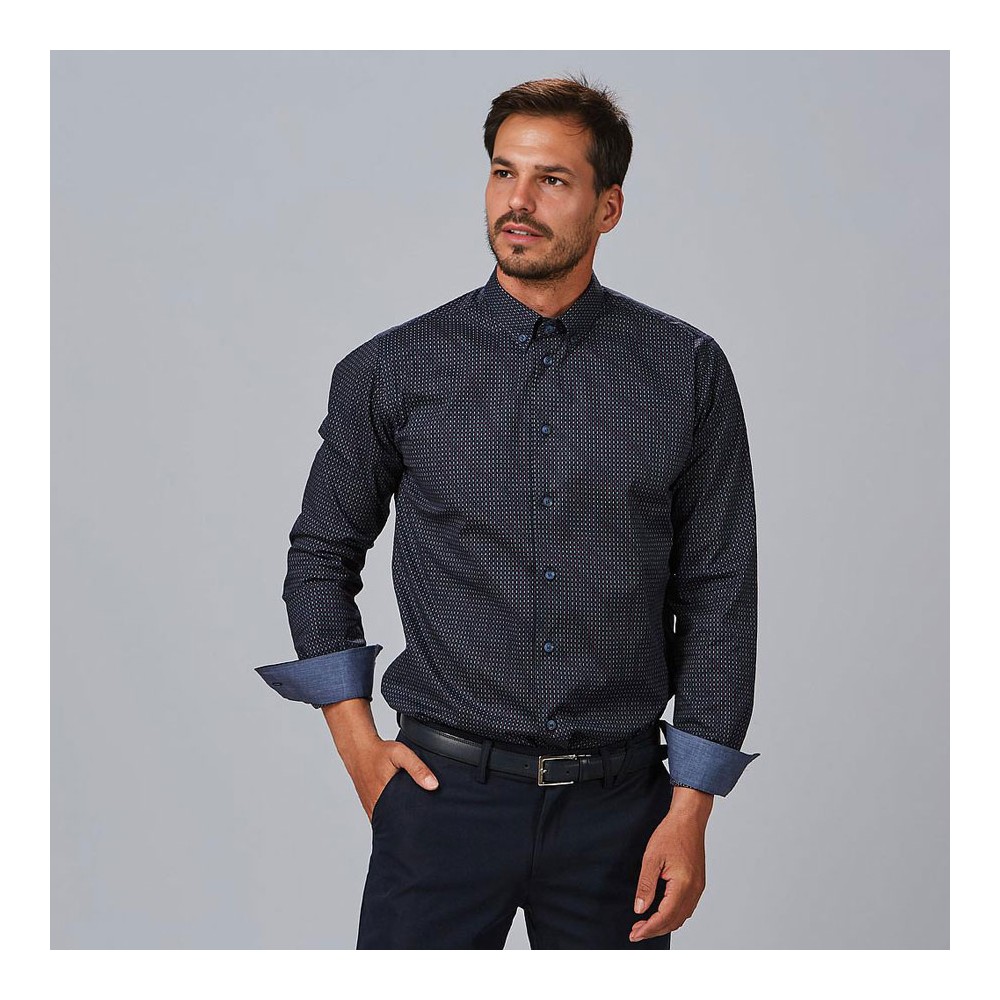 Camisa de trabajo hombre slim fit nino Garys 260026