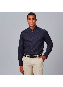 Camisa laboral de hombre manga larga Garys 260027 Marino