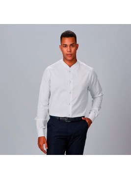 Camisa de trabajo hombre elástica Garys 260012 blanco