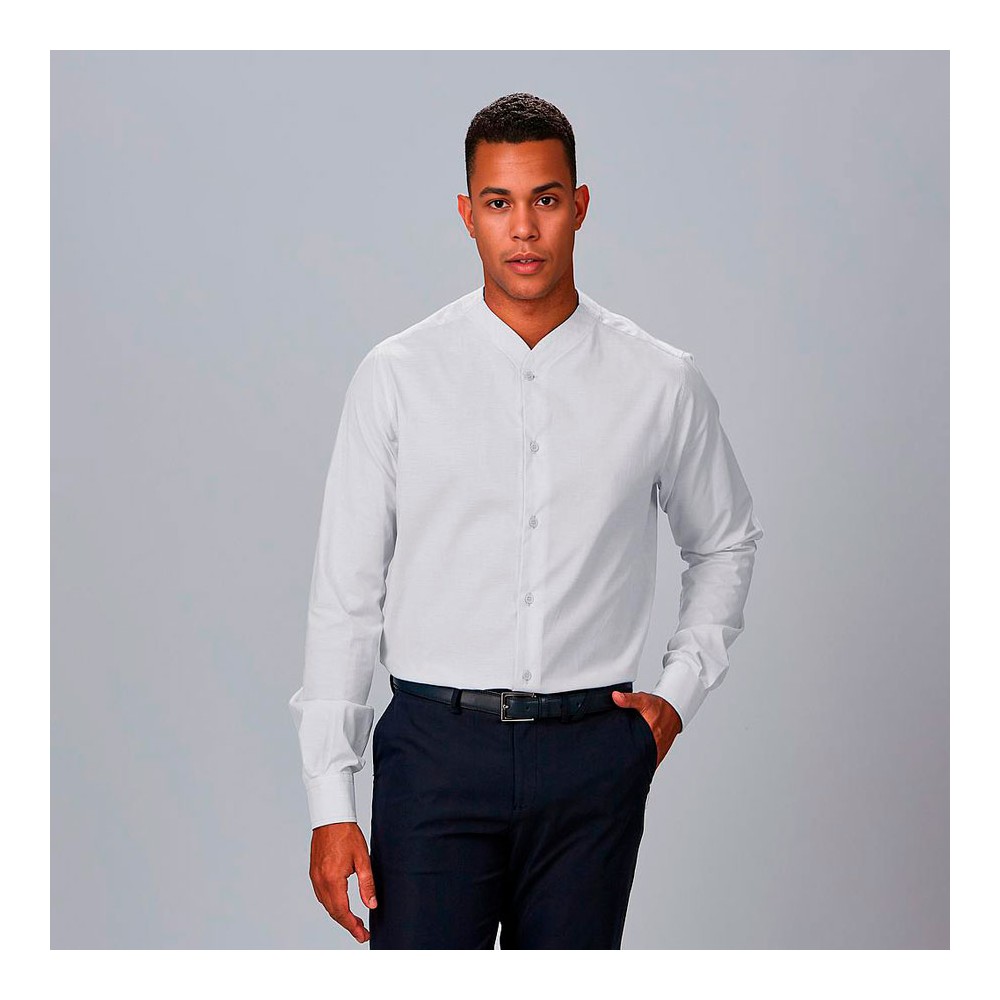 Camisa de trabajo hombre elástica Garys 260012 blanco
