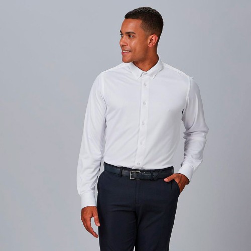 Camisa laboral hombre antiolor salvatore Garys 260016 blanco