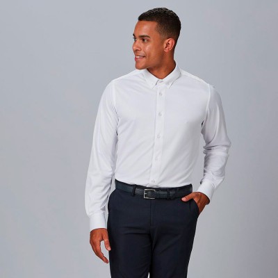 Camisa laboral hombre antiolor salvatore Garys 260016 blanco