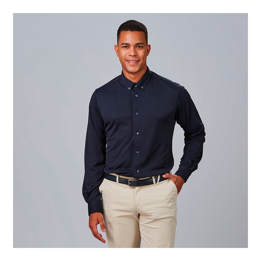 Camisa laboral hombre antiolor salvatore Garys 260016 Marino