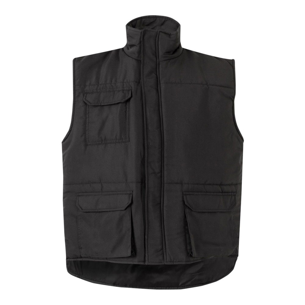 Chaleco acolchado multibolsillos Velilla 205901 Negro
