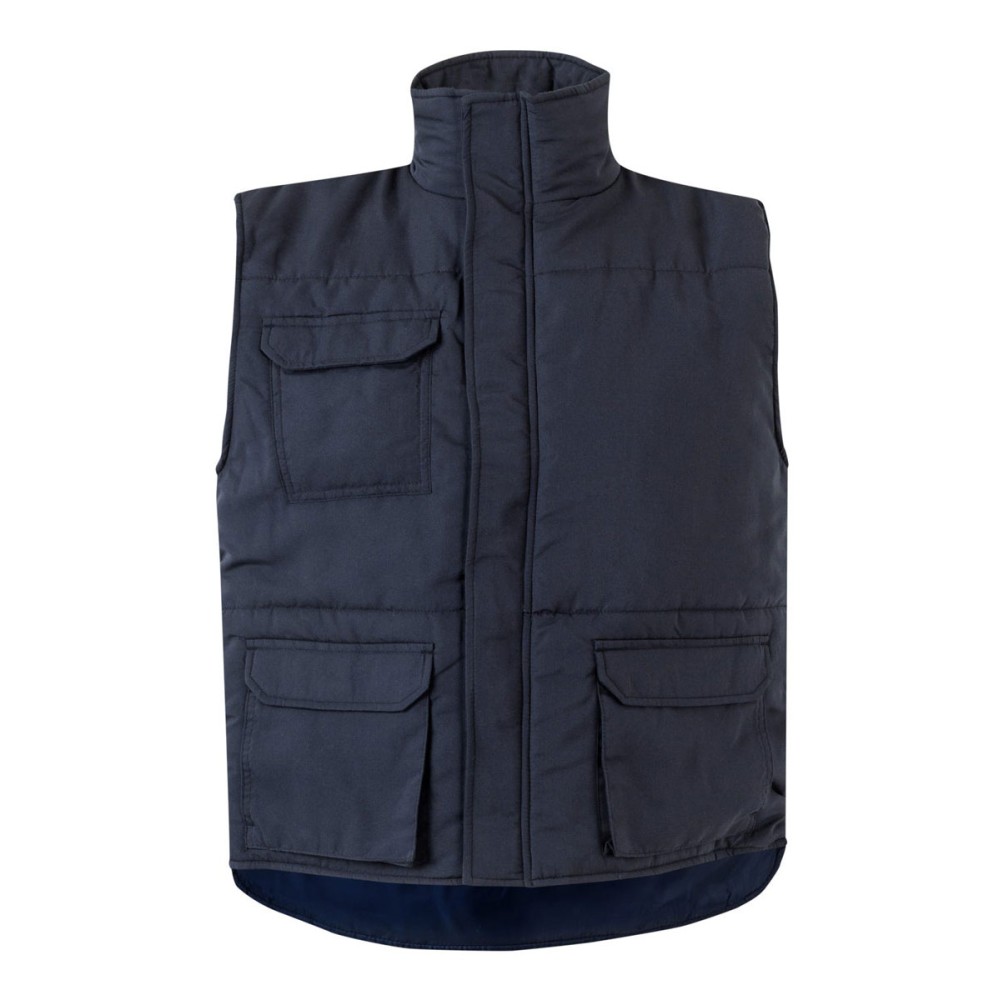 Chaleco acolchado multibolsillos Velilla 205901 Azul Navy