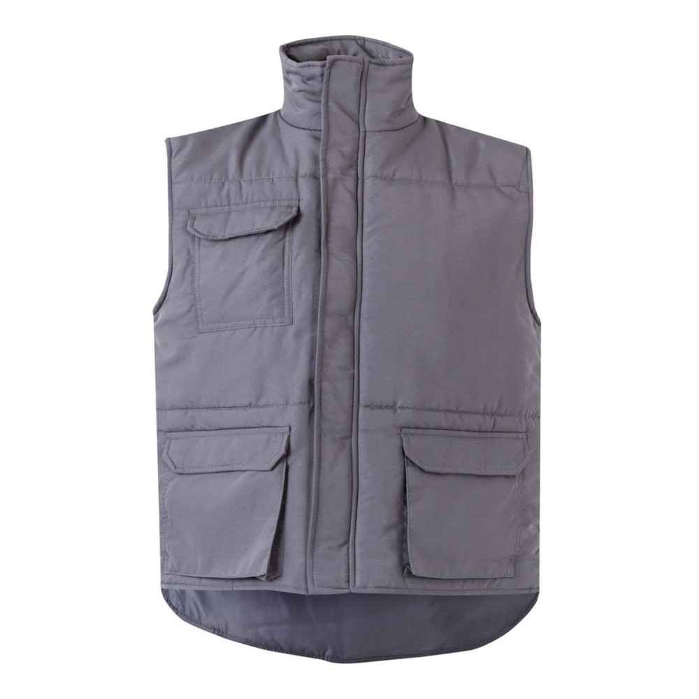 Chaleco acolchado multibolsillos Velilla 205901 Gris