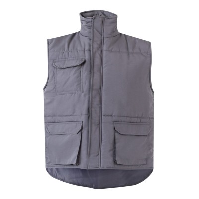 Chaleco acolchado multibolsillos Velilla 205901 Gris