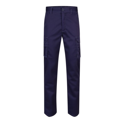 Pantalón de trabajo stretch Velilla 103002S Azul Navy