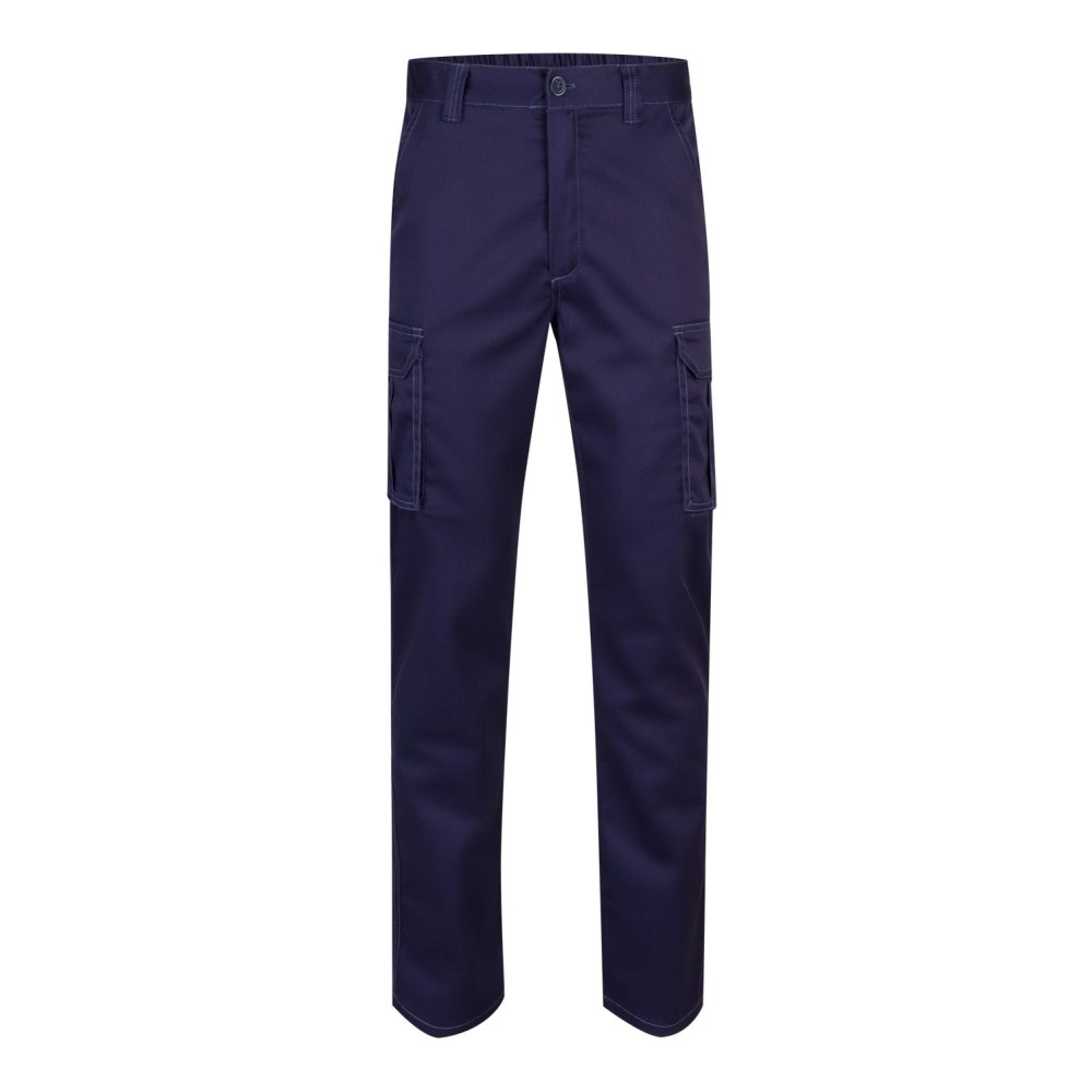 Pantalón de trabajo stretch Velilla 103002S Azul Navy