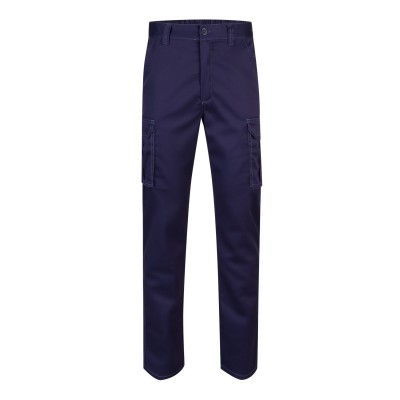 Pantalón de trabajo stretch Velilla 103002S Azul Navy