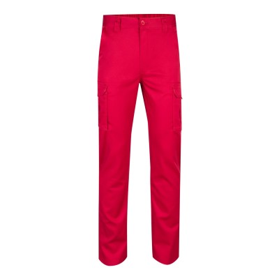 Pantalón de trabajo stretch Velilla 103002S Rojo