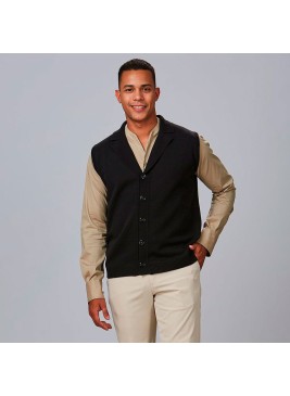Chaleco laboral hombre sin mangas Garys 120004 negro