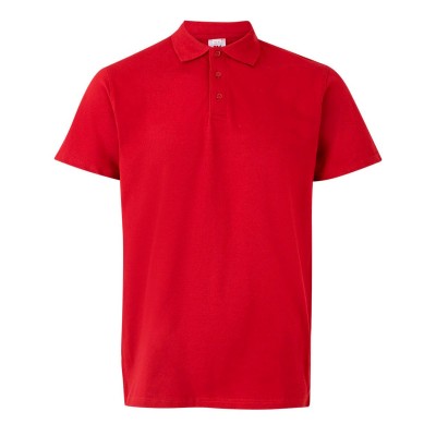 Polo de trabajo Elástico Velilla 105508S Rojo