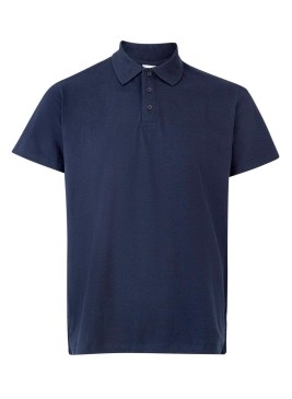 Polo de trabajo Elástico Velilla 105508S Azul Navy