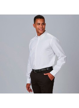 Camisa laboral hombre elástica Garys 260004 blanco