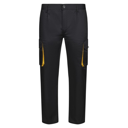 Pantalón de trabajo Bicolor Velilla 103004 Negro-Amarillo