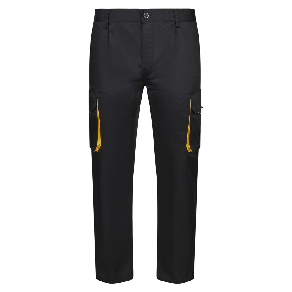 Pantalón de trabajo Bicolor Velilla 103004 Negro-Amarillo