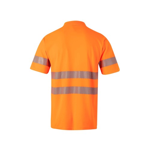 Polo alta visibilidad algodón Velilla 305522 Naranja
