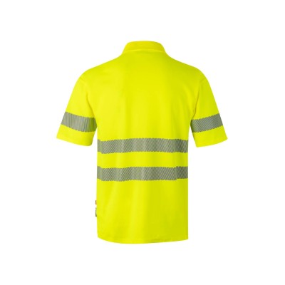 Polo alta visibilidad algodón Velilla 305522 Amarillo