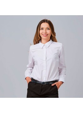 Camisa laboral mujer elástica Garys 240001 blanco