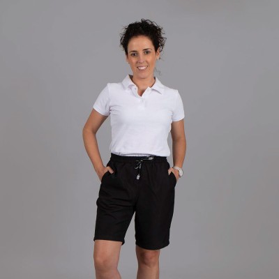 Bermuda de trabajo unisex microfibra Garys 700017 negro