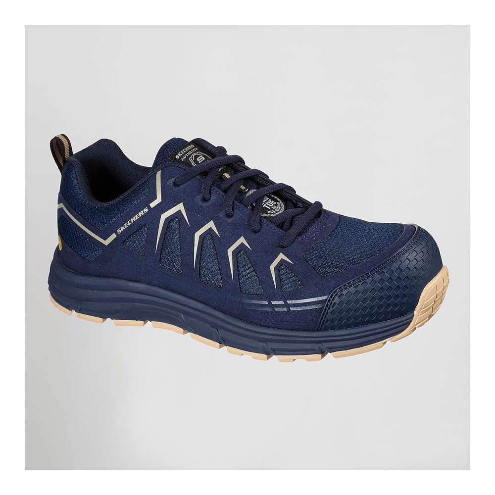 Zapatilla de seguridad SKECHERS hombre SK200127EC marino