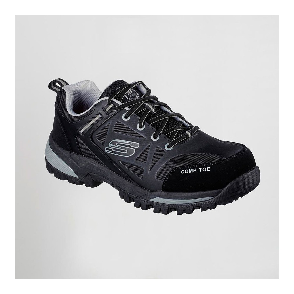 Zapatilla de seguridad deportiva de trabajo SKECHERS hombre SK200188EC gris
