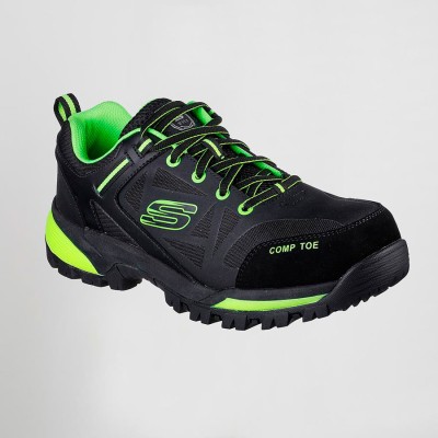 Zapatilla de seguridad deportiva SKECHERS hombre SK200188EC pistacho