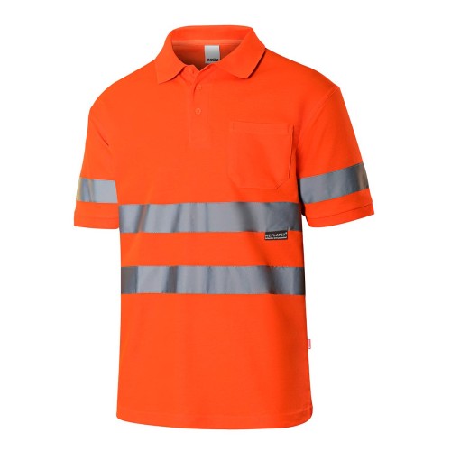 Polo alta visibilidad Velilla 305512 Naranja