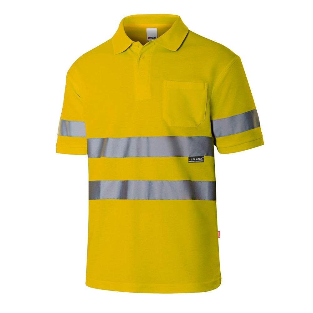 Polo alta visibilidad Velilla 305512 Amarillo