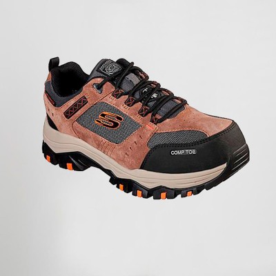 Zapatilla de seguridad SKECHERS hombre SK77183EC Marrón