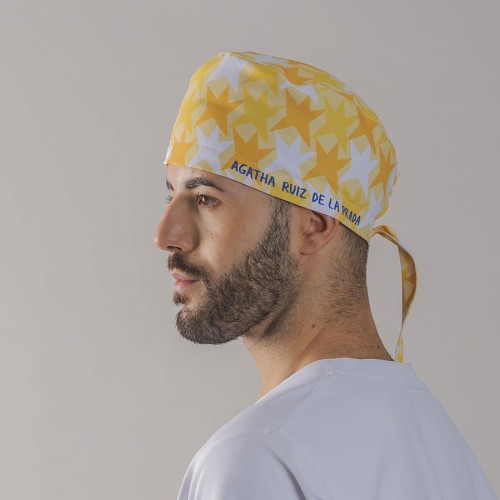 Gorro cirujano Agatha Garys 400007 cometa amarillo