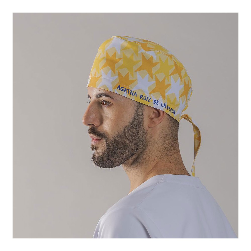 Gorro cirujano Agatha Garys 400007 cometa amarillo