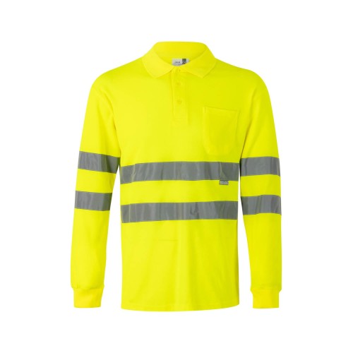 Polo de alta visibilidad Velilla 305514 Amarillo