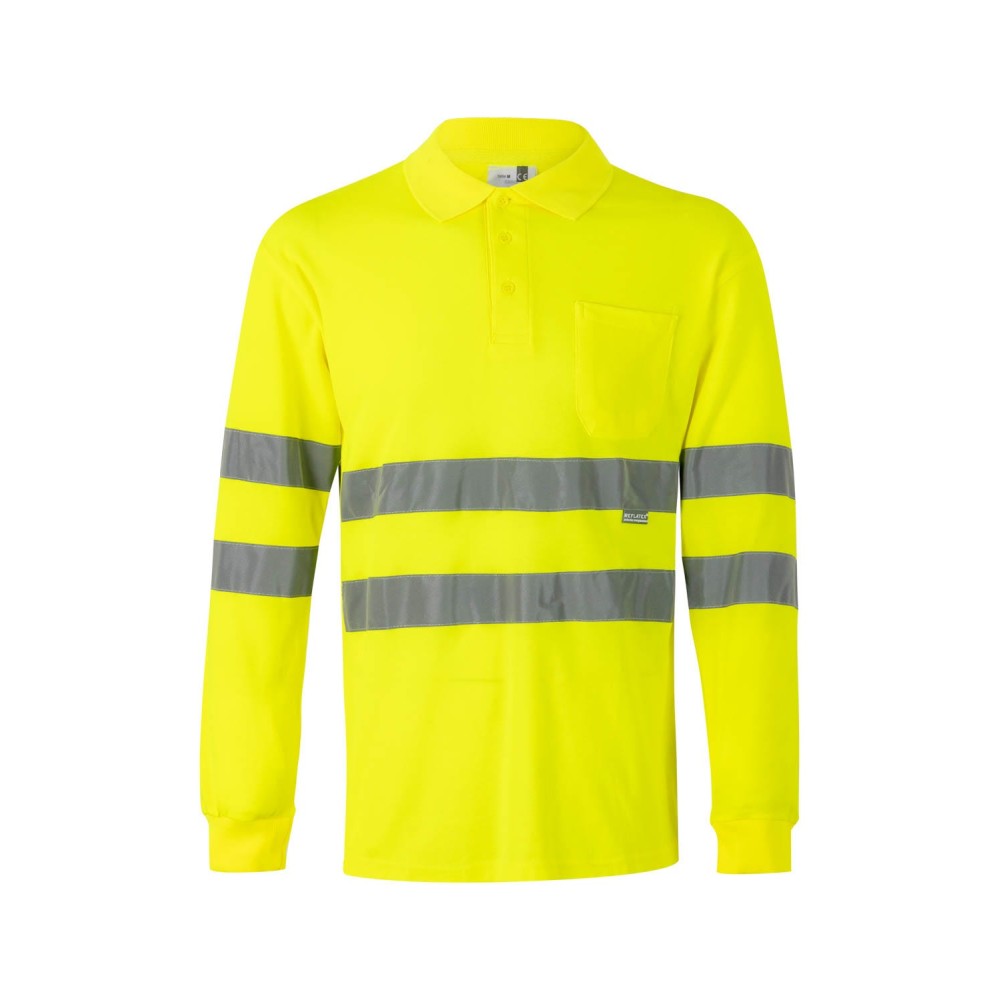 Polo de alta visibilidad Velilla 305514 Amarillo
