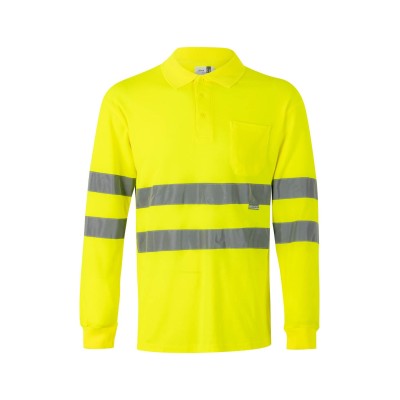 Polo de alta visibilidad Velilla 305514 Amarillo