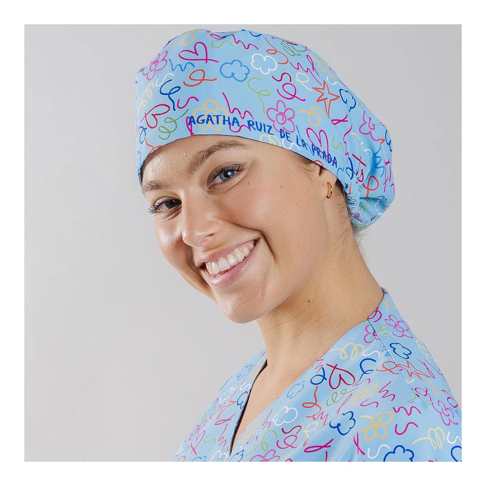 Gorro cirujano goma Agatha Garys 400008 pinceladas