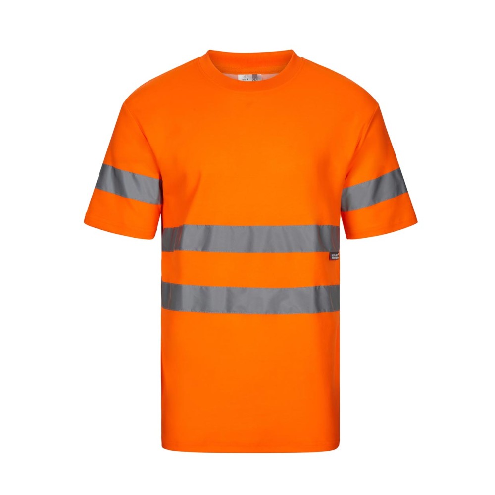 Camiseta alta visibilidad algodón Velilla 305612 Naranja
