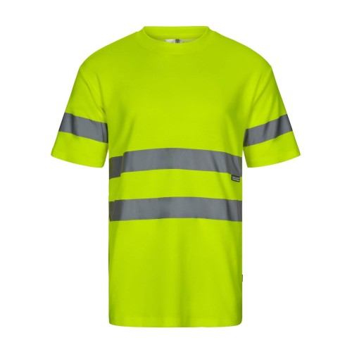 Camiseta alta visibilidad algodón Velilla 305612 Amarilla