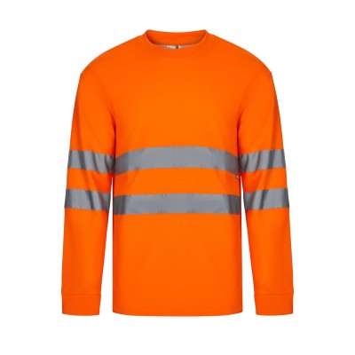 Camiseta alta visibilidad Velilla 305614 Naranja Flúor