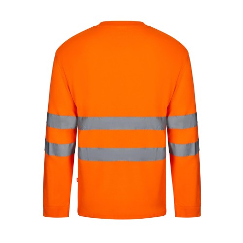 Camiseta alta visibilidad Velilla 305614 Naranja Flúor