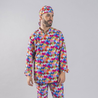 Chaqueta de cocina unisex algodón Agatha Garys 900003