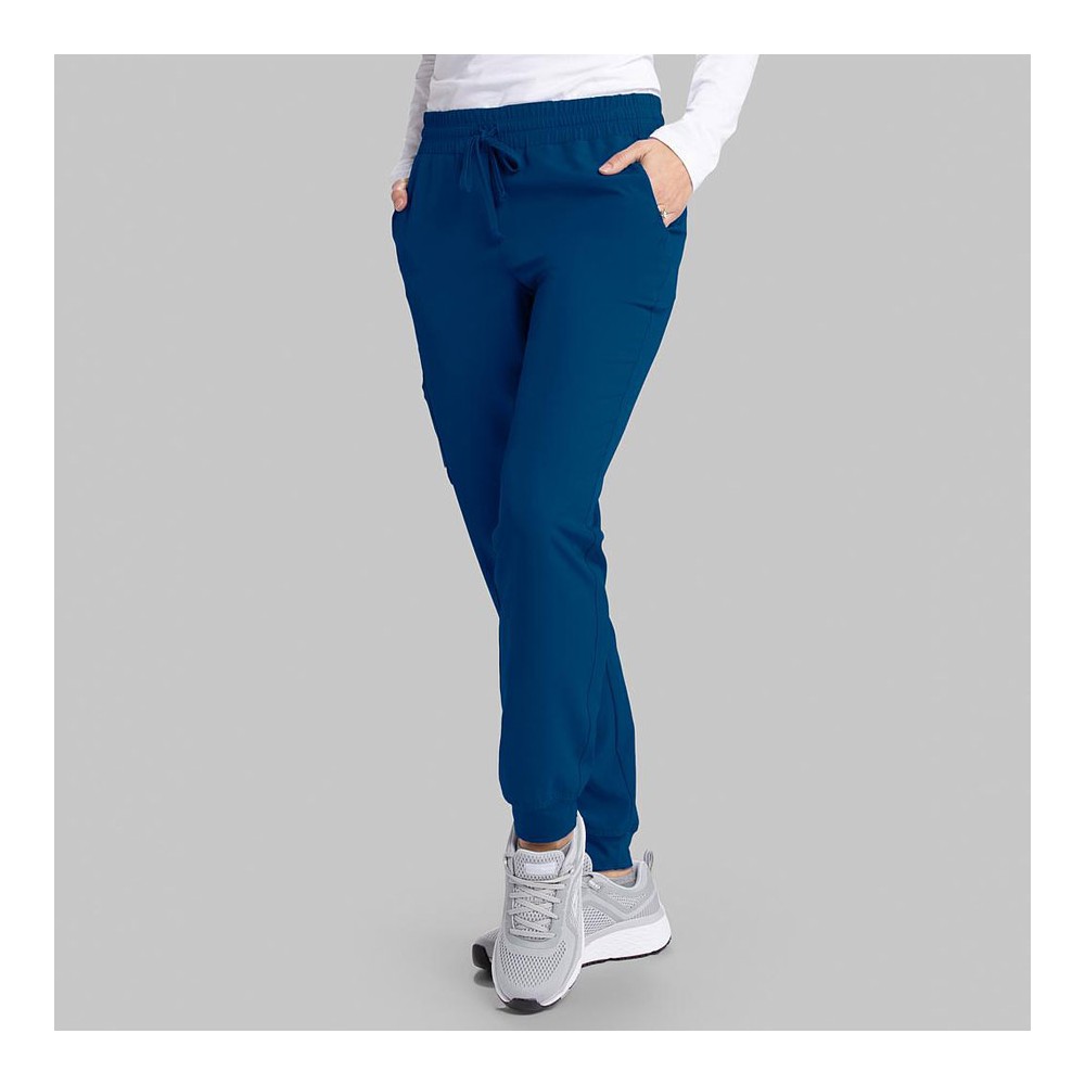 Jogger sanitario mujer tejido ecológico Barco SKP552 navy