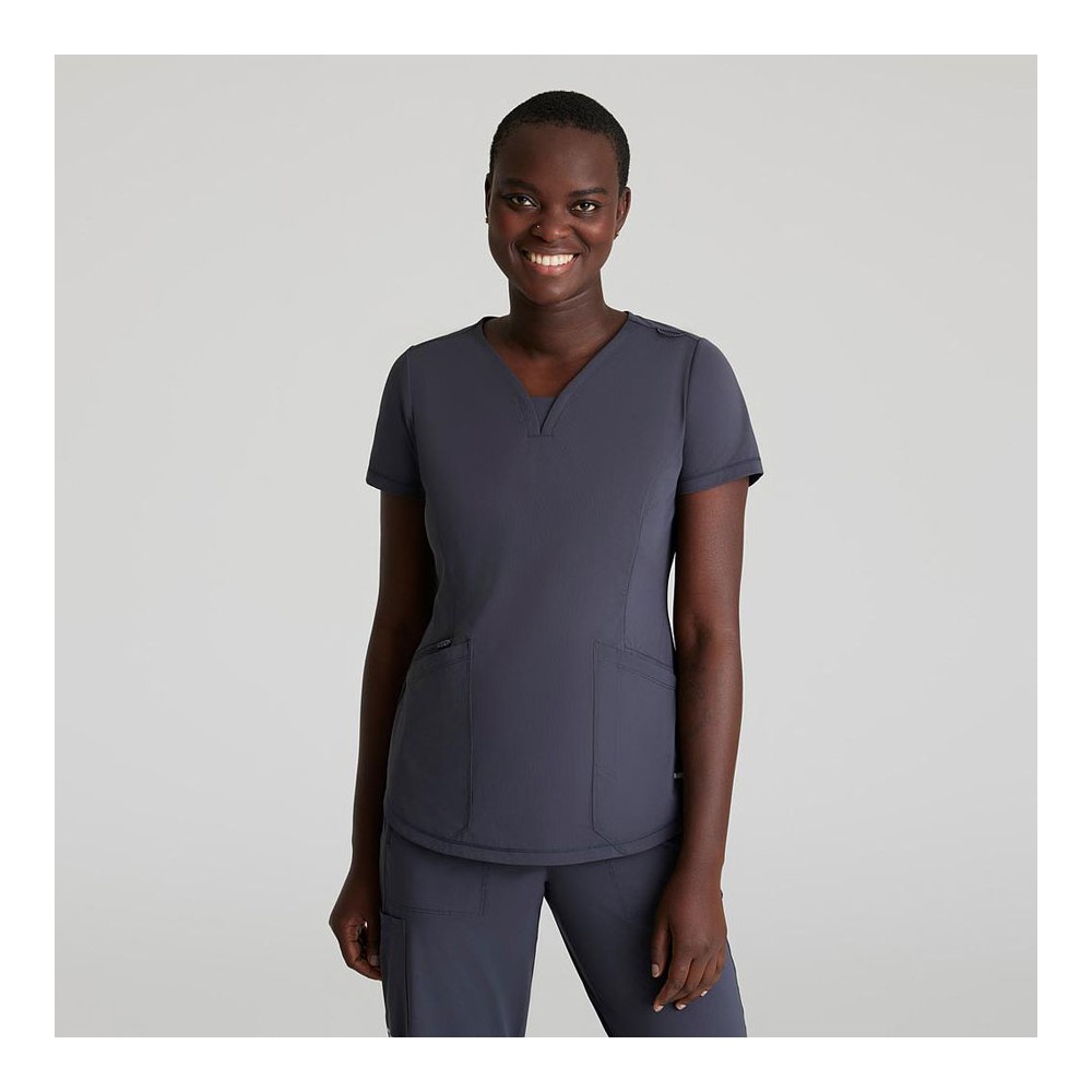 Blusa sanitaria mujer Serene Barco SKT220 pewter