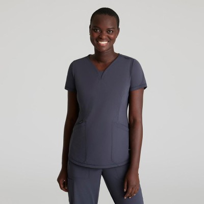 Blusa sanitaria mujer Serene Barco SKT220 pewter