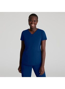 Blusa sanitaria mujer Serene Barco SKT220 navy